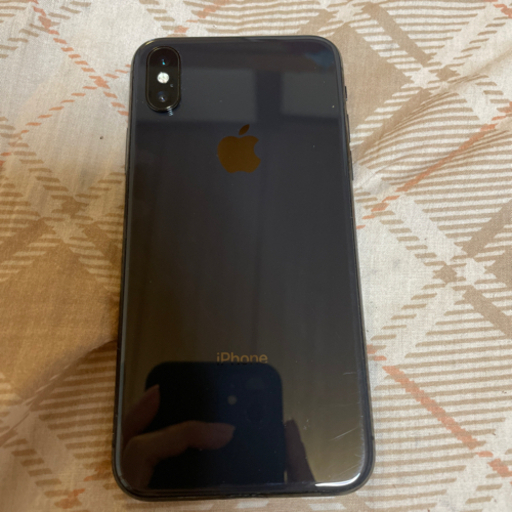 再出品です。本日中のみ。iPhoneX 256GB スペースグレー