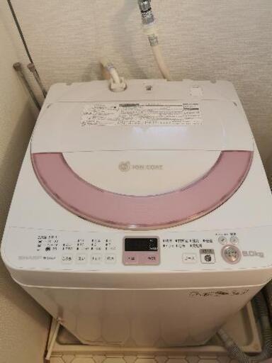 シャープ 全自動洗濯機 6kg