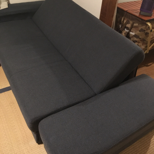 【引取先決定】ニトリ　収納付ソファーベッド