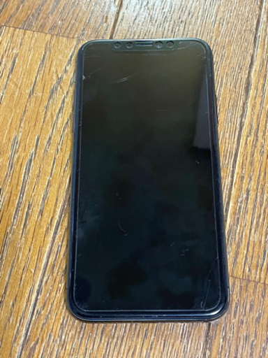 iPhone X  256GB  黒　SIMロック解除済み