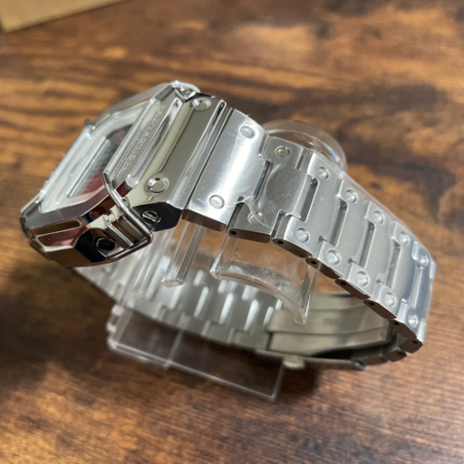 G-SHOCK DW5600P silver custom Gショック　カスタム