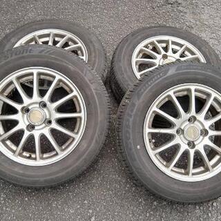 175/70R14タイヤ付きアルミホイール〜☆9月16日迄の掲示
