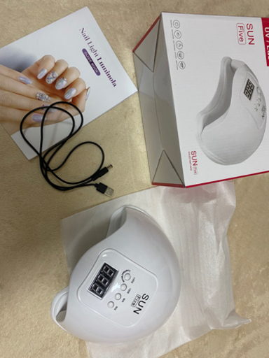 ⭐️美品⭐️ジェルネイル　LED UVライト