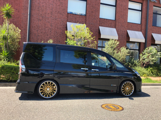 週末値下クリムソンRS CVワイヤー　ゴールド19インチ8.0J 48 5h-114.3