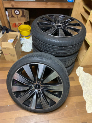 AME アルミホイール19インチタイヤ付き