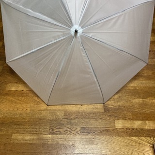 雨傘 白 ビニール