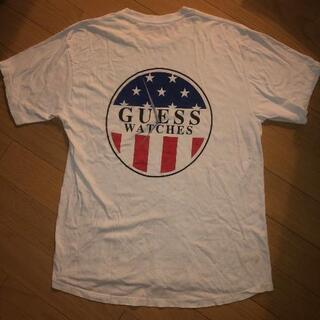古着　GUESS ゲス♪80s ヴィンテージ　ビッグロゴ　ダメー...