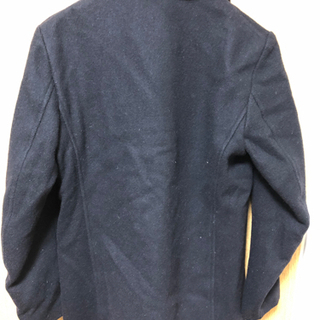 ピーコート　メンズ　ユナイテッドアローズ　黒　中古　値下げの画像