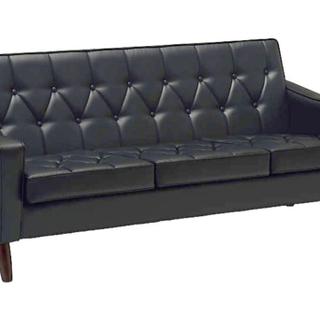 カリモク60 3人掛けスリーピングソファ（定価12万円）※5年前購入だが傷など無しの画像