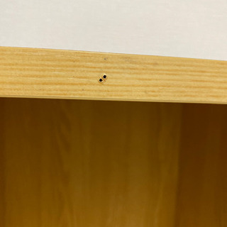 【値下げ！】木調カラーボックス③ 本棚の画像