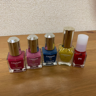ネイル　OPI canmake KATE除光液　ネールプロテクター新品　UVライト　コスメボックスおまけの画像