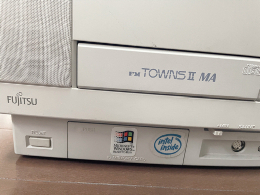 富士通 FM TOWNSⅡ MA FUJITSU ディスプレイ モニター