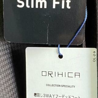 【新品】ORIHIKA 3WAYフーデッドコート Slim Fitの画像