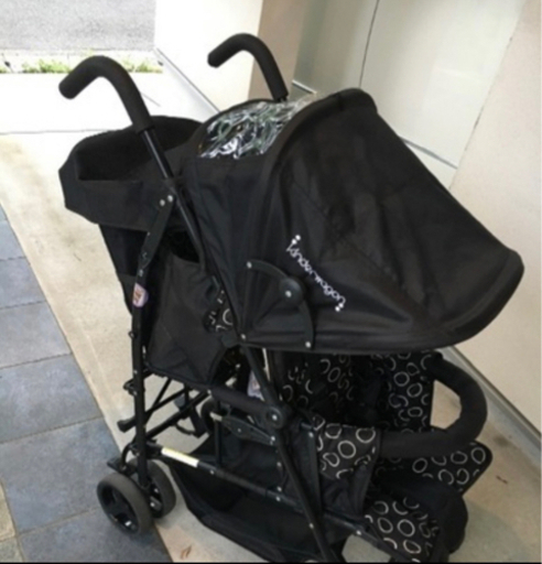 2人乗り　キンダーワゴン DUOシティ Hop日本育児