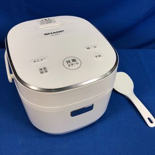 【動作保証あり】SHARP 2019年 KS-CF05A 3合炊...