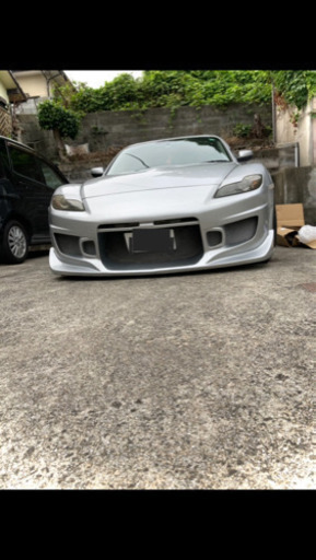 MAZDA RX-8 3型(SE3P)C-WEST PFRPフロントバンパー