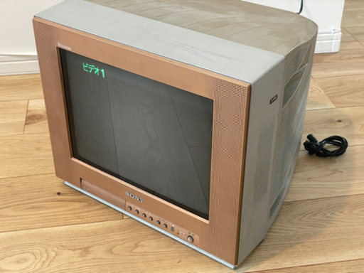 SONYのトリニトロンテレビ