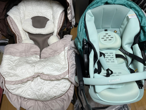 コンビ　セット　ネムリラ　ベビーカー　エッグクッション