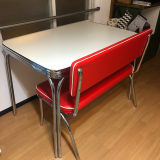 アメリカンなダイナーテーブルとベンチお譲りします！