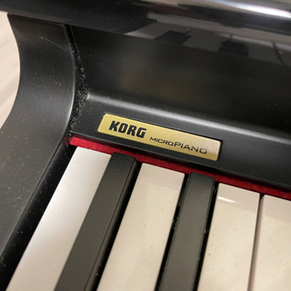 美品 KORG micropiano マイクロピアノ 61鍵、フットペダルの画像