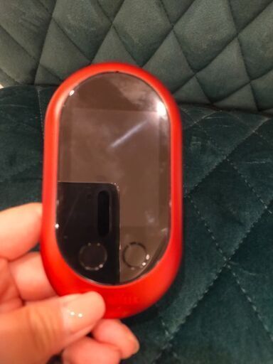 携帯用翻訳機　ポケトーク　レッド