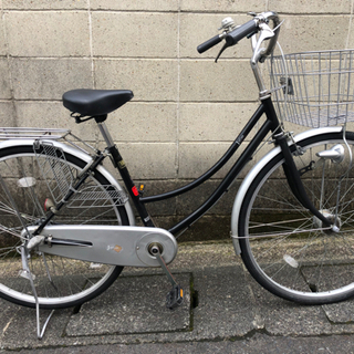 【整備済自転車】27インチ　内装3段変速　LEDオートライト付　...