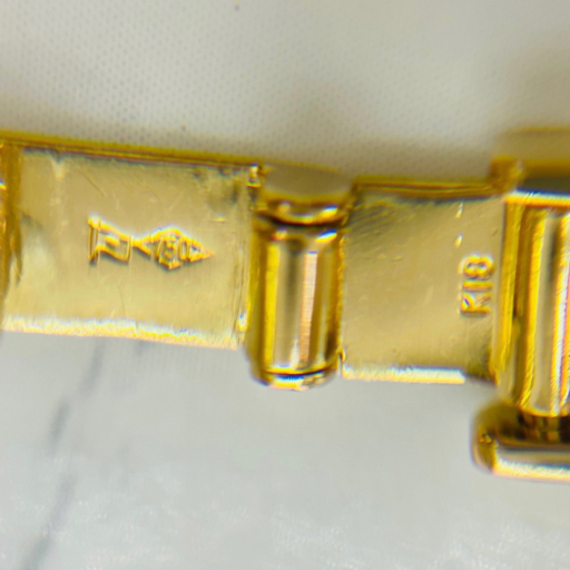 【中古品】K18 8面トリプル 49.9〜50g 50cm［682］