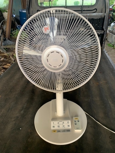 扇風機リモコン付き、正常動作品