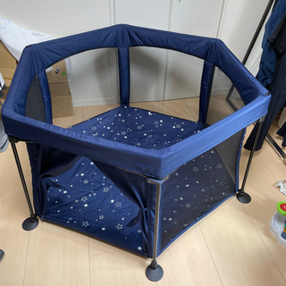 洗えてたためるベビーサークルの画像