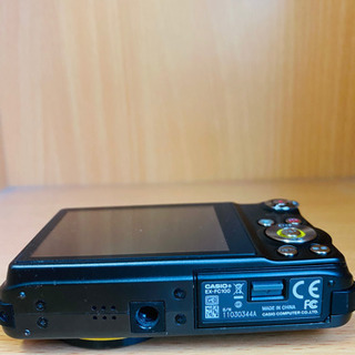 CASIO HIGH SPEED EXILIM EX-FC100BK used ジャンク  デジタルカメラの画像