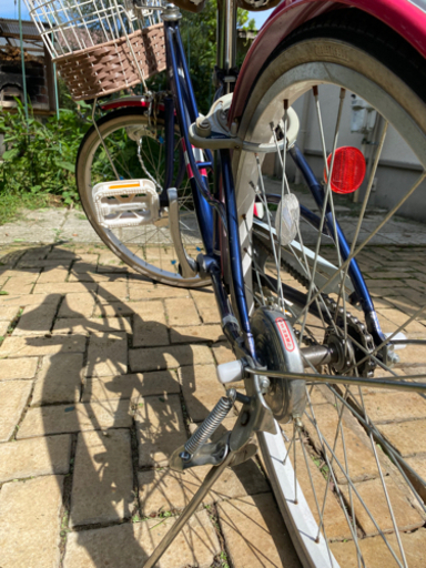 子供　自転車　22インチ リトルアミティ　Little Amitie ネイビー　フリーパワー　サイクルオリンピック