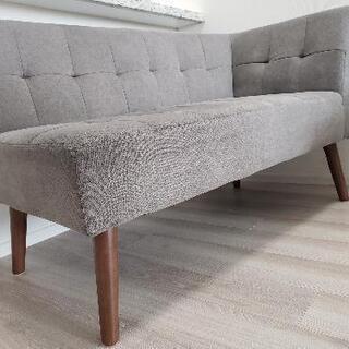 アームソファー左肘　グレー　B-COMPANYビーカンパニーの画像