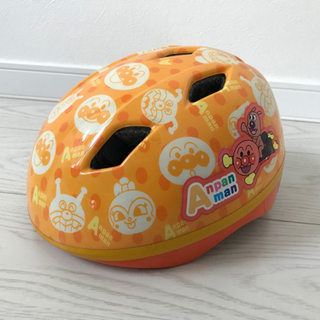 【中古】アンパンマン　ヘルメット　子供用