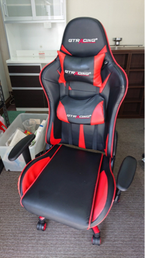 ゲーミングチェア　中古　はがれ多め
