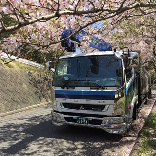 ４トンドライバー「ユニック車地場中距離、未経験者優遇・正社員」の画像