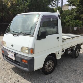 【コミコミ価格】軽トラック　サンバートラック  H５年 KS4 5速MT 4WD 走行７万キロ台  車検2年付き 5374の画像