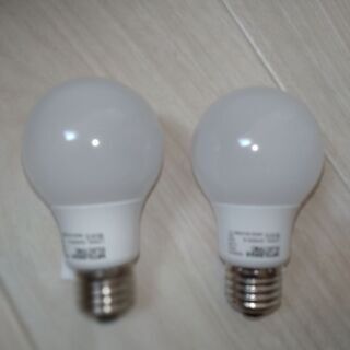 Panasoni･MITSUBISHI LED電球 電球色 4個の画像