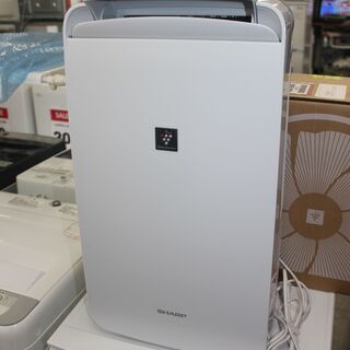 ★SHARP シャープ 除湿機 (CM-L100-W) 21年製 美品！★大幅値下げ★大田区、品川区 配送・設置無料★店頭取引歓迎！