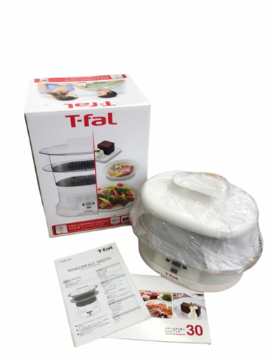 【未使用品】T-FAL 電気蒸し器 ミニコンパクト デジタル