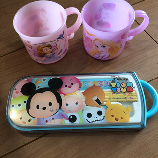ディズニー✴︎コップ・箸セット　（取引決定）