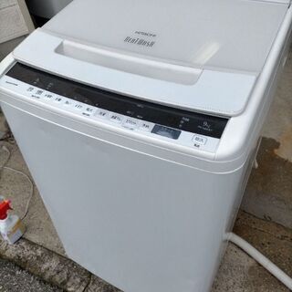 日立 型番:BW-V90EE7 製造年：2019年 洗濯容量：9kg