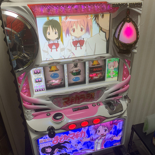 初代まどマギ スロット 実機 コイン不要機