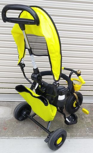 コンポフィット　折りたたみ三輪車　ides　シトロン