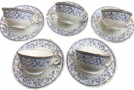 【美品】noritake ノリタケ カップ\u0026ソーサー 5客セット