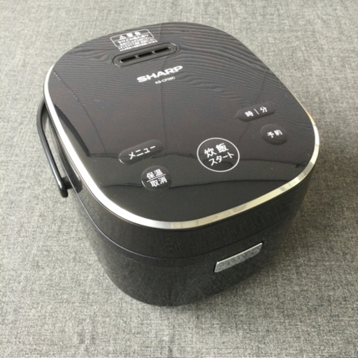 中古　2020年製　ジャー　炊飯器　3合炊き　幅23.2　　奥行27.5　　高さ19　 （ｃｍ）　3mm黒厚釜　0.5 から3合