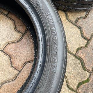 ブリヂストン165/55/r15中古タイヤの画像