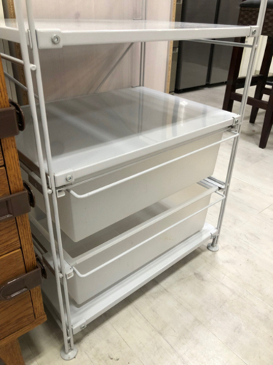 取りに来れる方限定！無印良品の５段ユニットシェルフです！