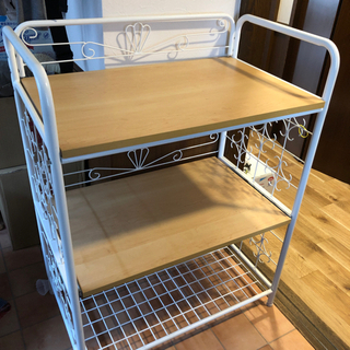 レンジ台　キッチン収納棚