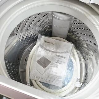 mh(y)売約済み❌最新2020年製 ハイセンス 8.0kg 全自動洗濯機 インバーター付の静音モデル！の画像