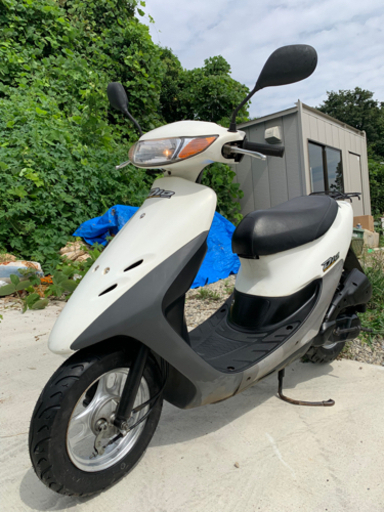 【横浜発】2ストローク原付50cc ホンダ・ライブDIO(AF34)中古車。タイヤ前後、バッテリー、プラグ新品
